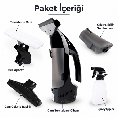 2 Yıl Garantili Cam Temizleme Makinesi